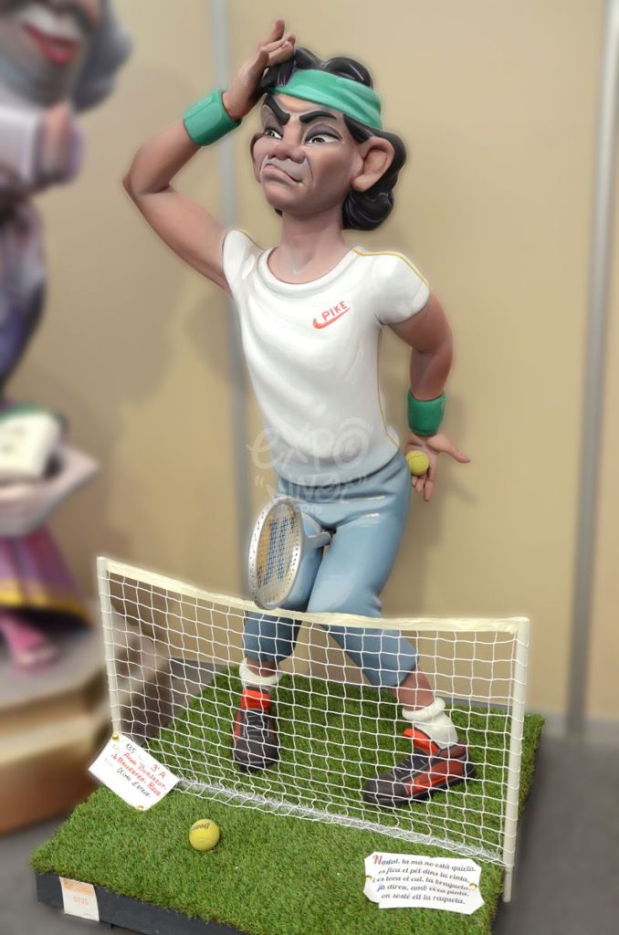 Año 2014, falla Avenida Burjasot, Joaquín Ballester, sección tercera a, Artista: Ximo Esteve Mares.
