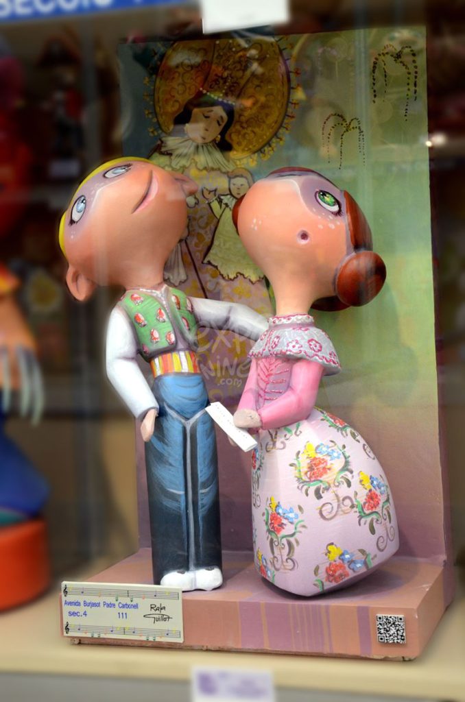 Año 2014, falla Avenida Burjasot, Padre Carbonell, sección cuarta Infantil, Artista: Rafael Guillot Comeche.