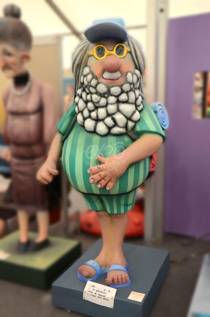 Año 2014, falla Avenida Burjasot, Sierra de Agullent, sección sexta a, Artista: Juan Ruíz Recio.