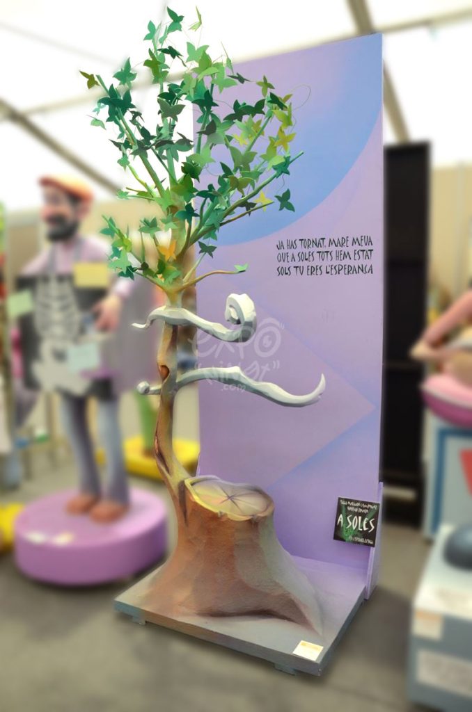 Año 2014, falla Avenida Campanar, Hipólito Rovira, Artista: Daniel Jiménez Zafrilla.