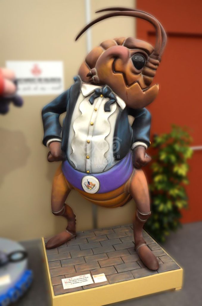 Año 2014, falla Avenida Jacinto Benavente, Reina Doña Germana, sección tercera b, Artistas: Gabriel Sanz, José Latorre.