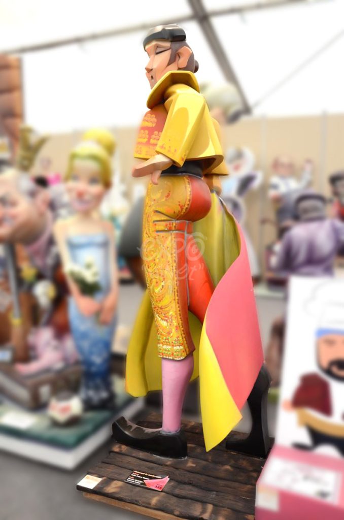 Año 2014, falla Avenida Maestro Rodrigo, General Avilés, sección cuarta a, Artista: Julio Vicente Fabra Muñoz.