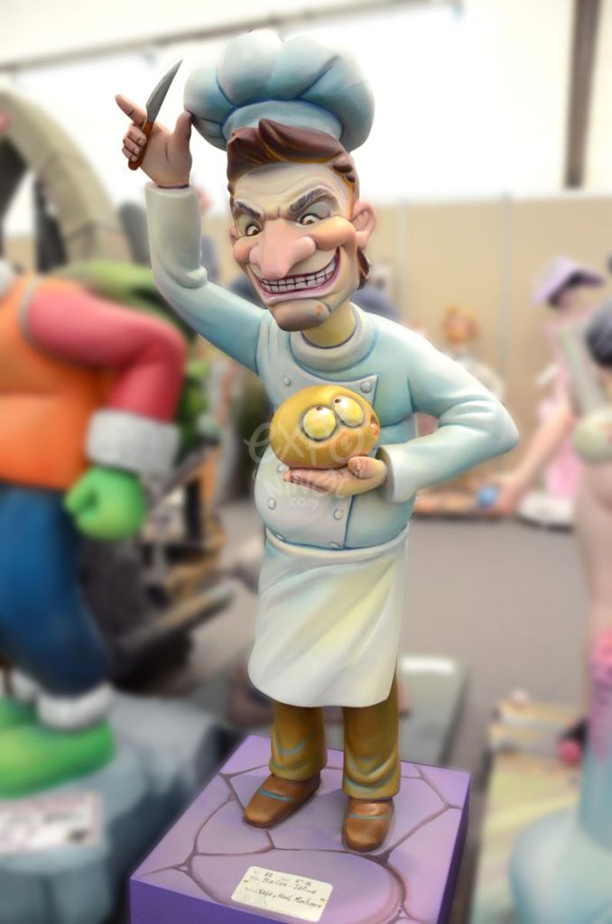 Año 2014, falla Bailén, Xátiva, sección cuarta b, Artistas: Rafael Martínez Reig, Raúl Martínez Ruíz.