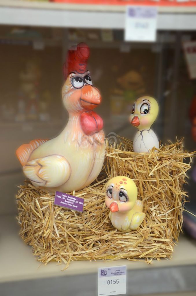 Año 2014, falla Barraca, Travesía Iglesia Rosario, sección séptima Infantil, Artista: Ximo Martí Fernández.