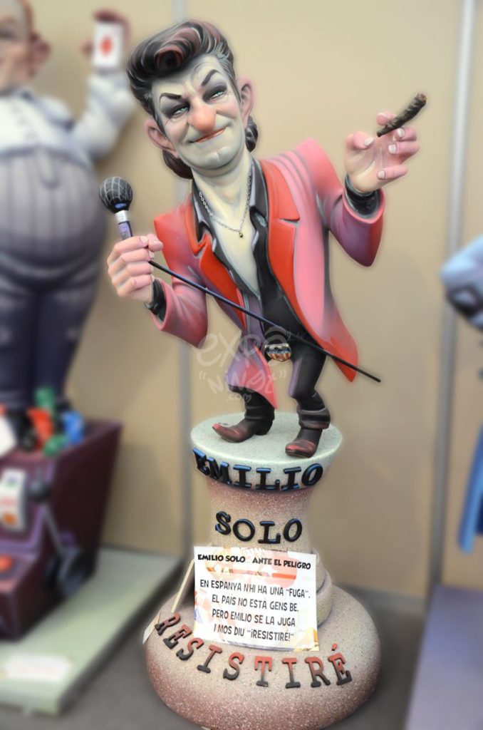Año 2014, falla Barrio de San Isidro, sección segunda b, Artista: Carlos Carsí García.