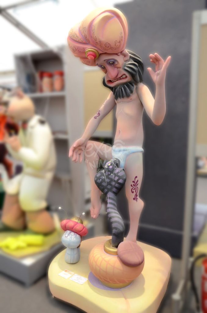 Año 2014, falla Barrio de San José, sección tercera a, Artista: Lorenzo Fandos Ayoro.