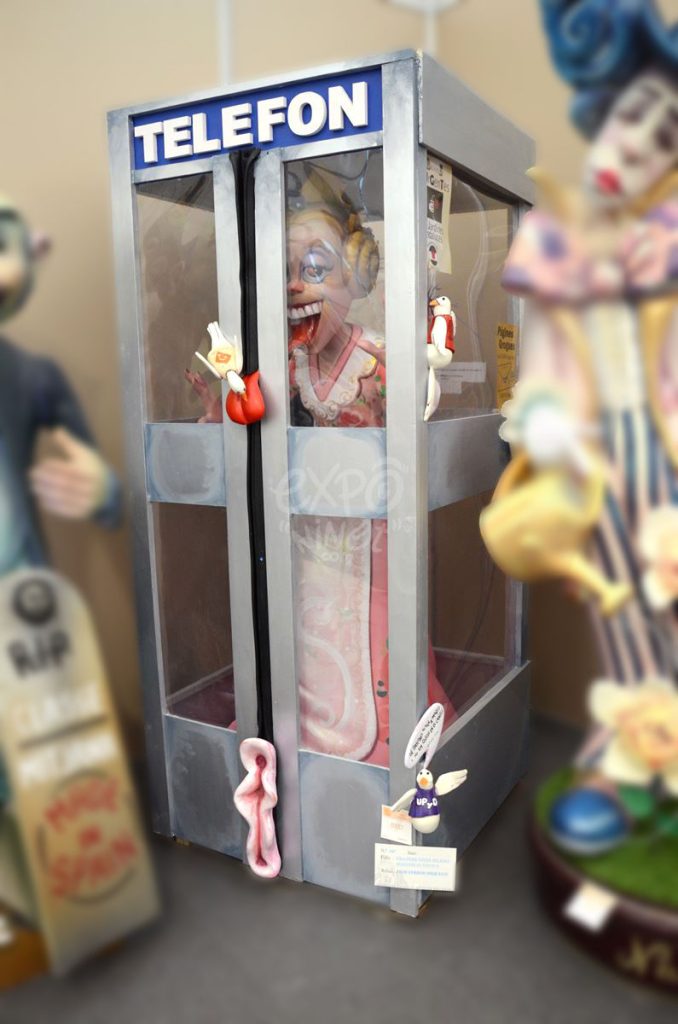 Año 2014, falla Bilbao, Maximiliano Thous, sección tercera a, Artista: Fede Ferrer García.