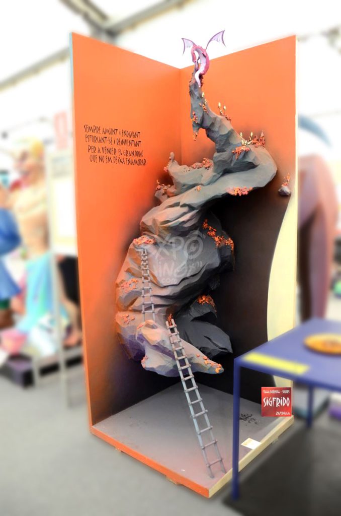 Año 2014, falla Borrull, Socors, sección sexta a, Artista: Daniel Jiménez Zafrilla.