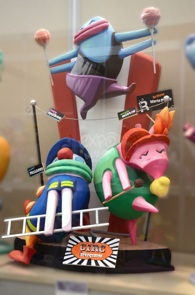 Año 2014, falla Cádiz, Literato Azorín, sección duodécima Infantil, Artista: Mario Pérez.