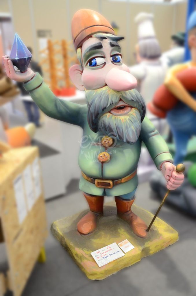 Año 2014, falla Campamento, La Yesa, sección quinta b, Artista: Miguel Banaclocha Rausell.