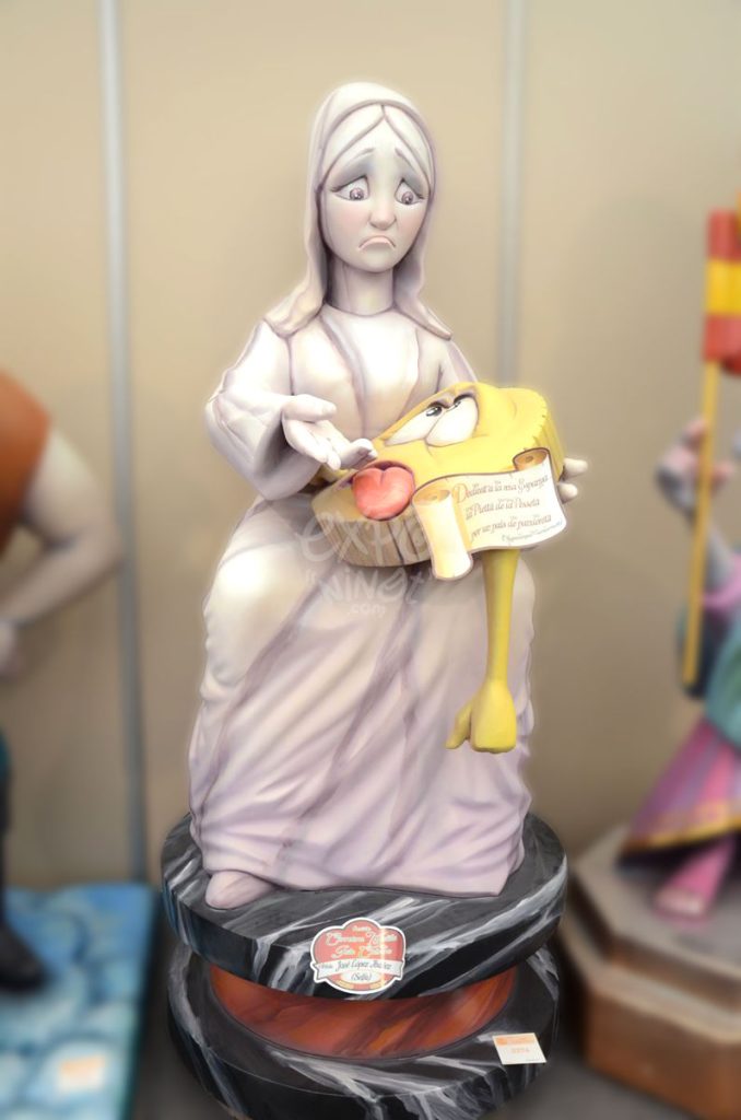 Año 2014, falla Carrera Malilla, Isla Cabrera, sección tercera a, Artista: José López Ibáñez.