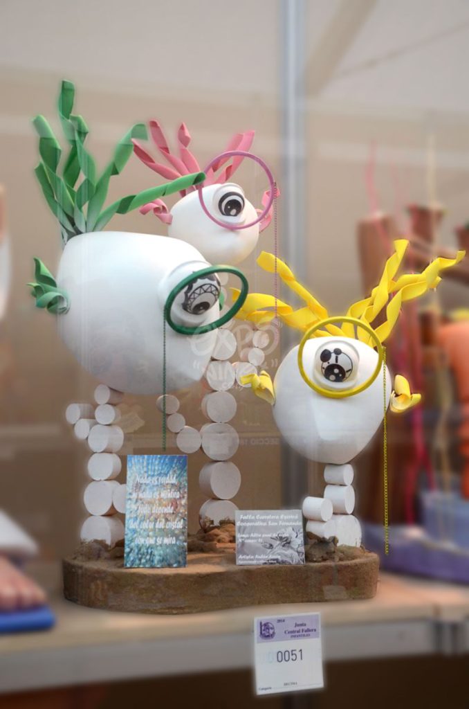 Año 2014, falla Carretera Escrivá, Cooperativa San Fernando, sección décima Infantil, Artista: Rubén Arcos Martí.