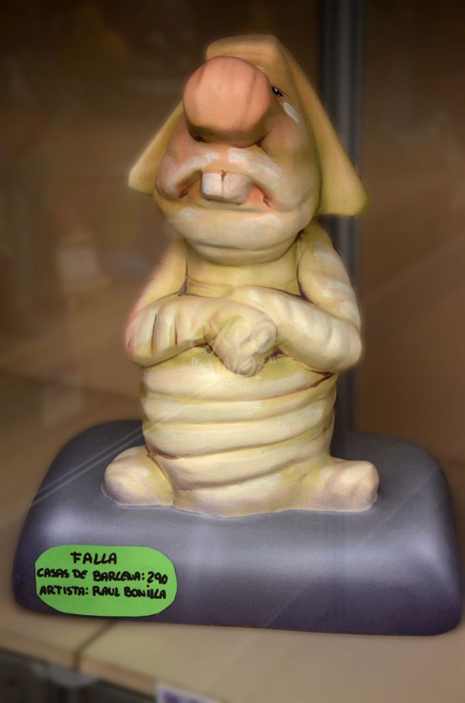 Año 2014, falla Casas de Bárcena, sección decimotercera Infantil, Artista: Raúl Bonilla Silvestre.