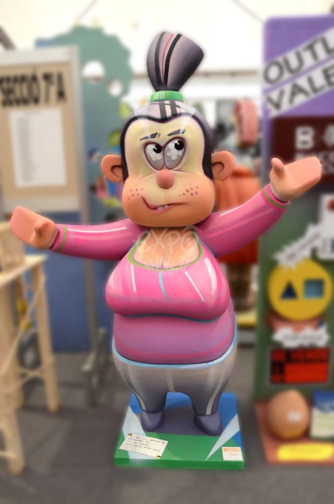 Año 2014, falla Chiva, Francisco de Llano, sección séptima a, Artista: Daniel Barea Ortiz.