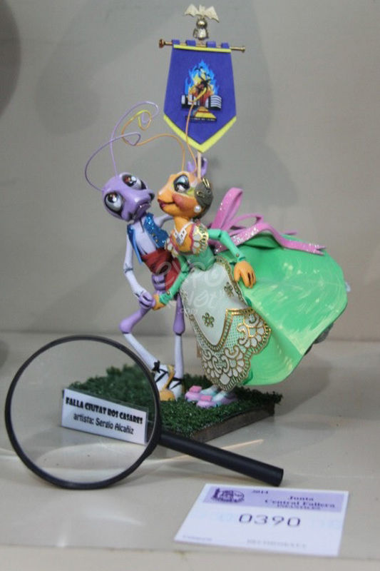 Año 2014, falla Ciudad Ros Casares, sección decimosexta Infantil, Artista: Sergio Alcañiz Valiente.