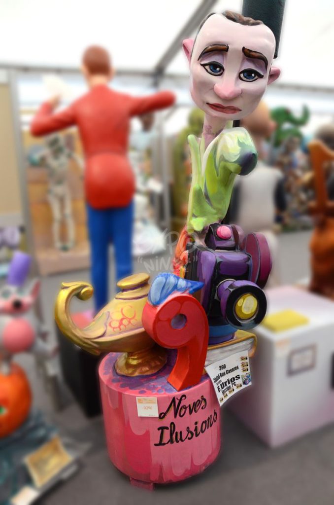 Año 2014, falla Ciudad Ros Casares, sección séptima c, Artista: Fernando Urios Aigües.