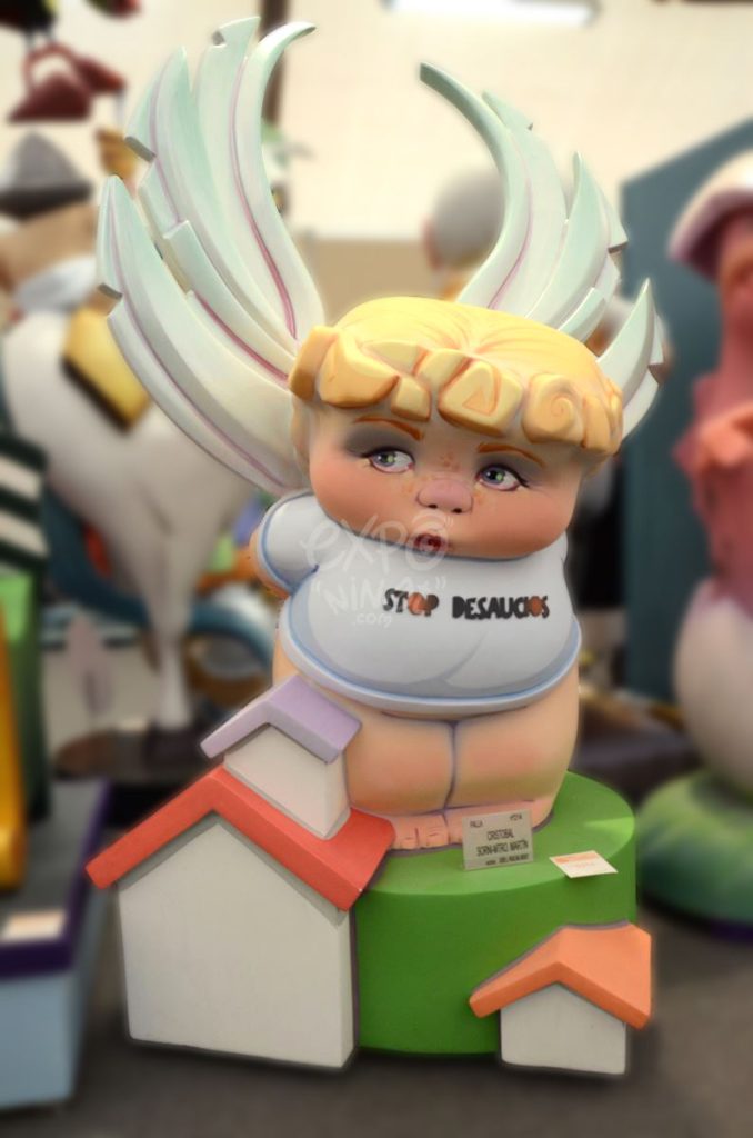 Año 2014, falla Cristóbal Sorní, Maestro Martin, sección cuarta b, Artista: José Luis Pascual Nebot.