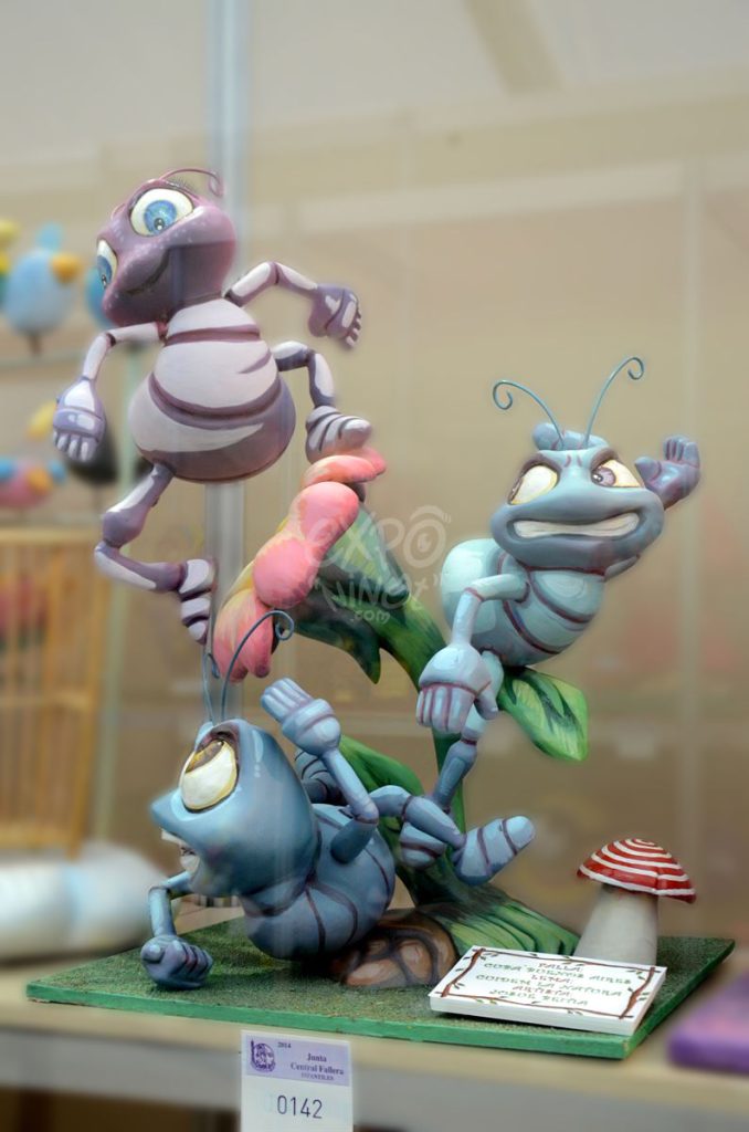Año 2014, falla Cuba, Buenos Aires, sección décima Infantil, Artista: Josué Beitia.