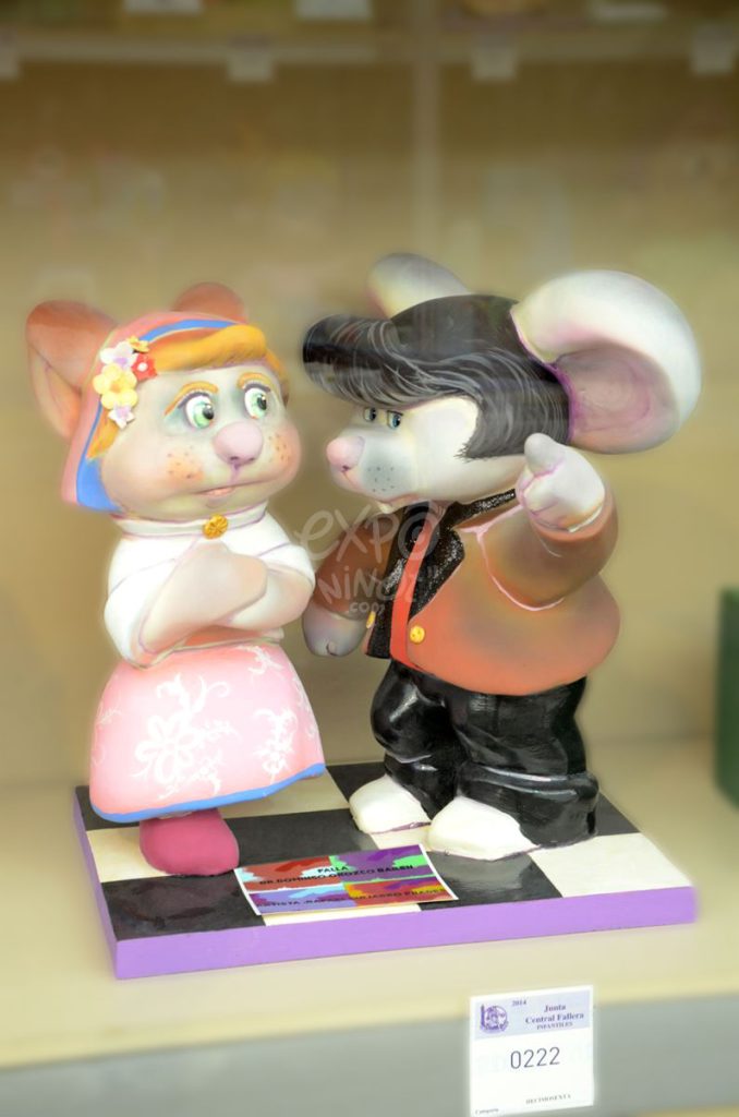 Año 2014, falla Doctor Domingo Orozco, Bailén, sección decimosexta Infantil, Artista: Rafael Guijarro.