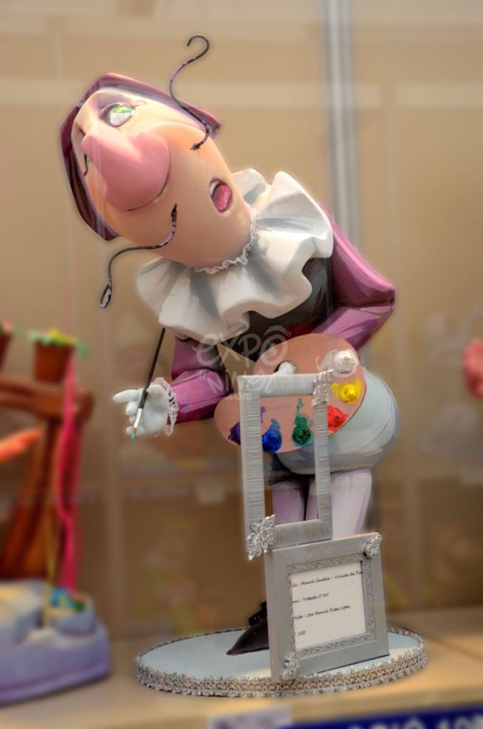 Año 2014, falla Doctor Manuel Candela, Avenida del Puerto, sección décima Infantil, Artista: José Manuel Ribes López.