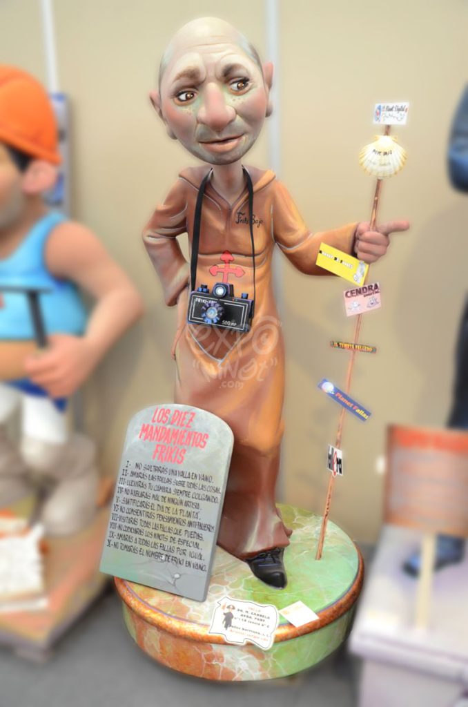 Año 2014, falla Doctor Manuel Candela, Avenida del Puerto, sección sexta c, Artista: Sergio Edo Llopis.