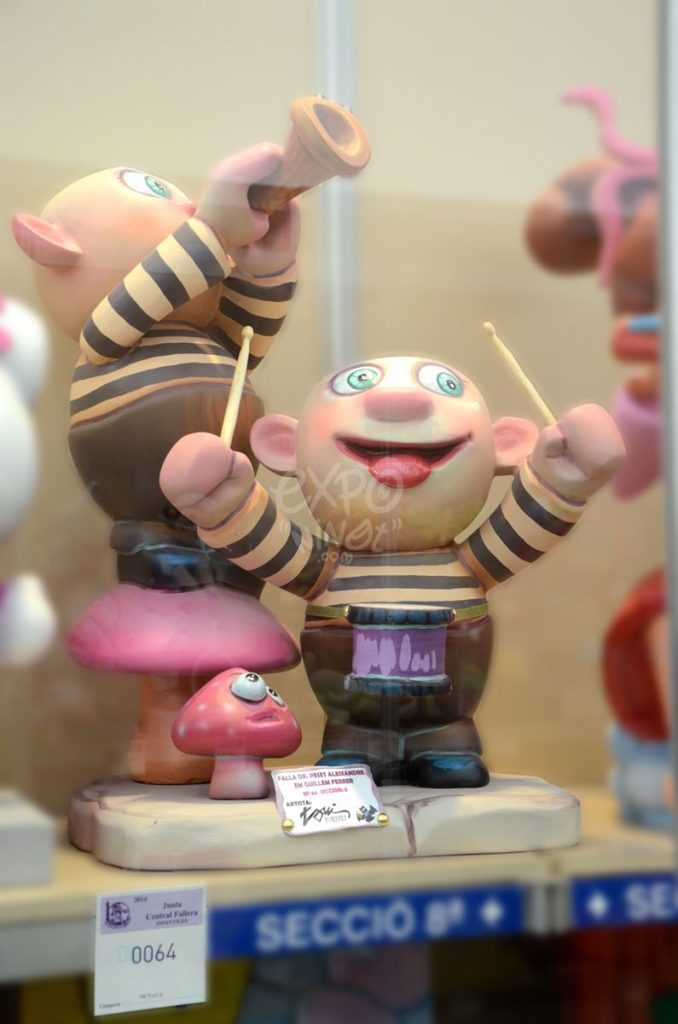 Año 2014, falla Doctor Peset Aleixandre, En Guillen Ferrer, sección octava Infantil, Artista: Toni Fornes Quijano.