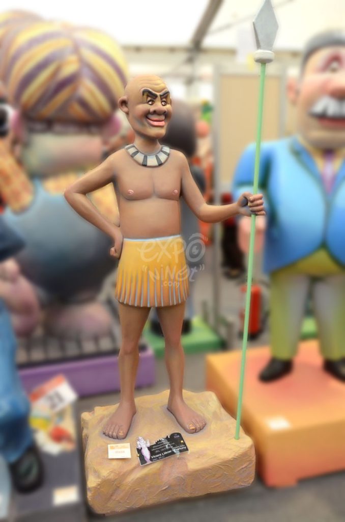 Año 2014, falla Embarcadero, Historiador Beti, sección sexta c, Artista: Vicente Llácer Fortuny.