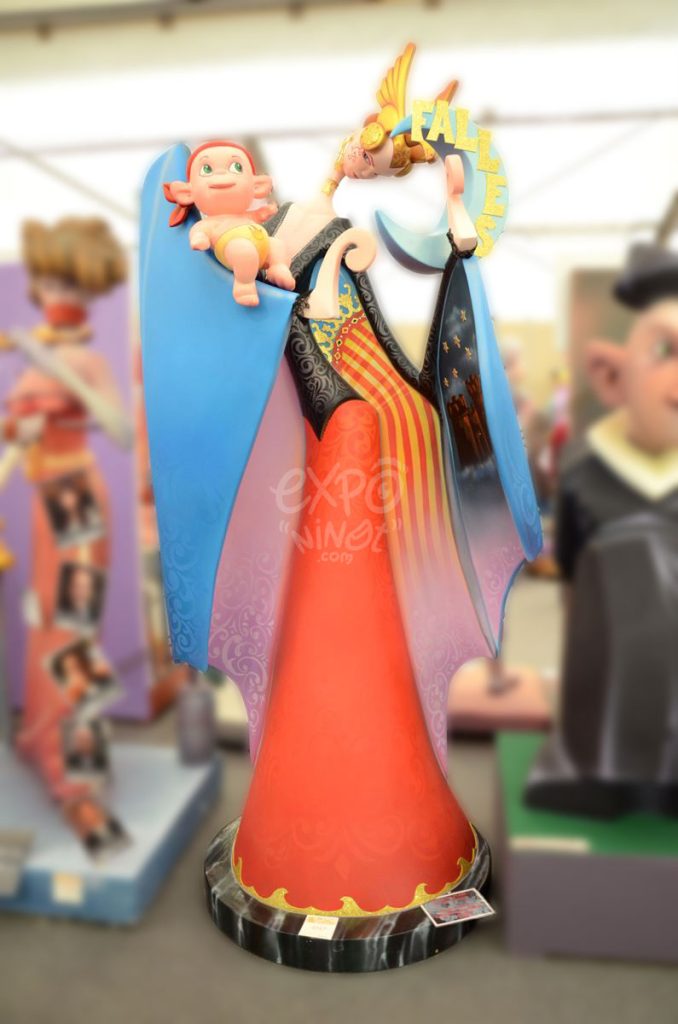 Año 2014, falla En Plom, Guillen de Castro, sección sexta a, Artista: Juan Alberto Navarro Guijarro.