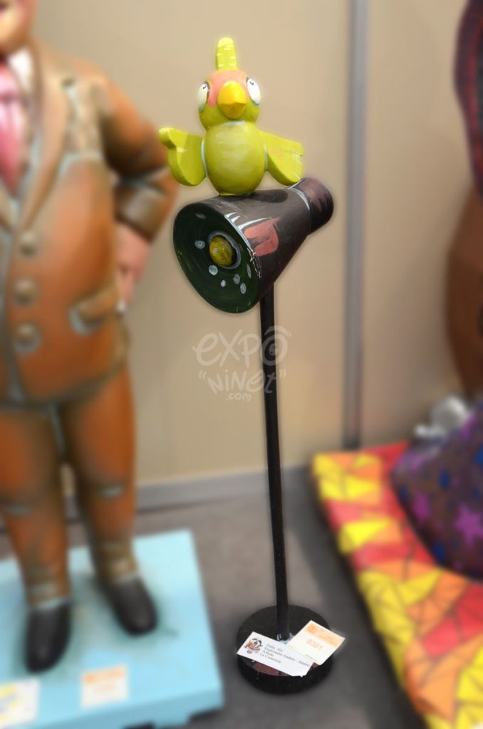 Año 2014, falla Explorador Andrés, Jalance, sección séptima c, Artista: Alfredo Bernat Cano.