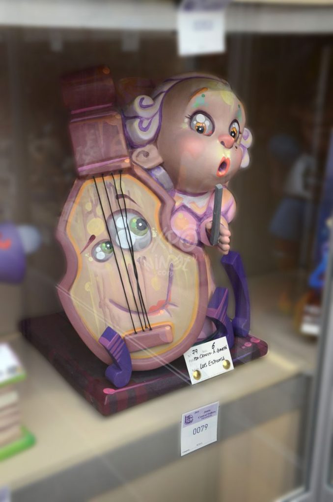 Año 2014, falla Fernando el Católico, Ángel Guimerá, sección sexta Infantil, Artista: Luis Espinosa Olmos.