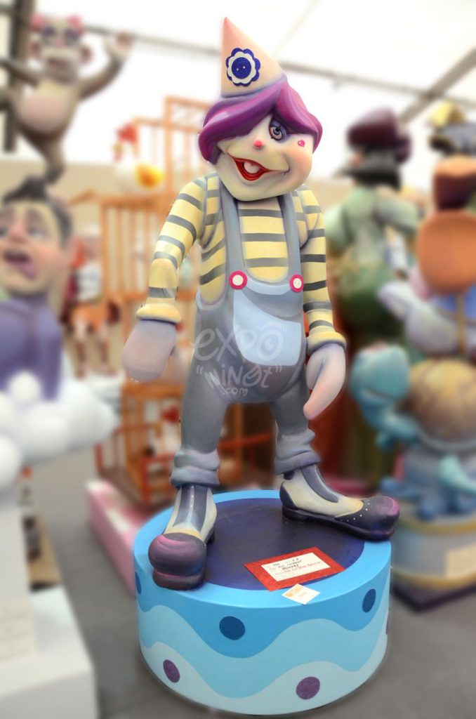 Año 2014, falla Francisco Climent, Uruguay, sección cuarta a, Artista: José Luis Pérez Ballester.