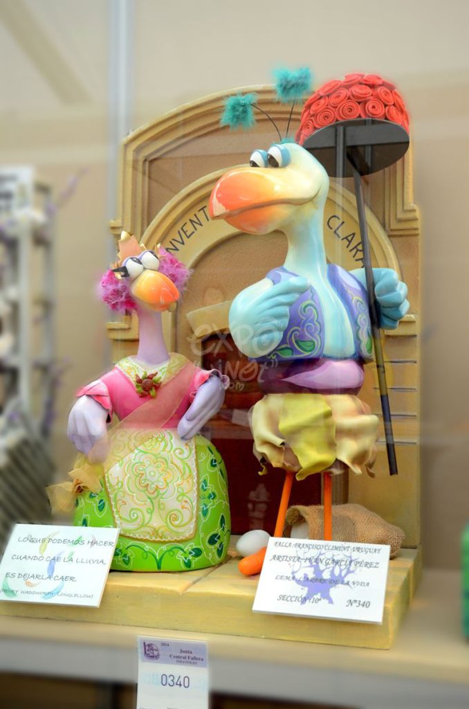 Año 2014, falla Francisco Climent, Uruguay, sección décima Infantil, Artista: Iván García.