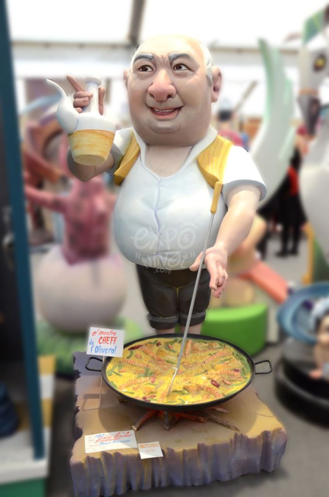 Año 2014, falla Gloria, Felicidad, Tremolar, sección segunda a, Artista: Francisco Mesado Poveda.