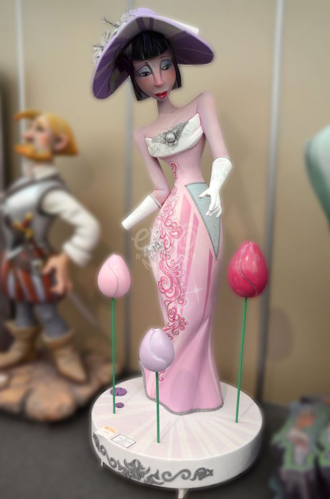 Año 2014, falla Industria, Santos Justo y Pastor, sección segunda a, Artista: Lorenzo Fandos Ayoro.