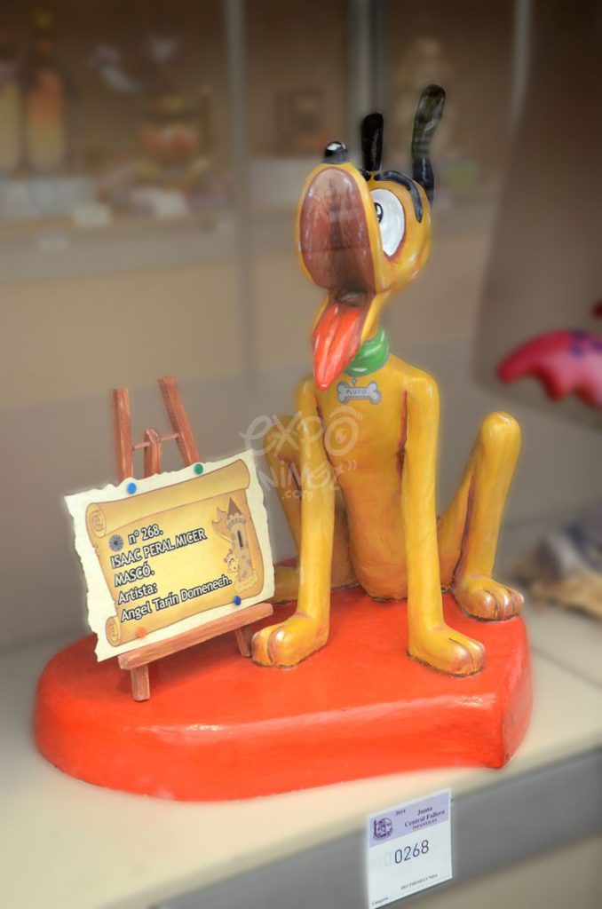 Año 2014, falla Isaac Peral, Micer Mascó, sección duodécima Infantil, Artista: Ángel Tarín Doménech.