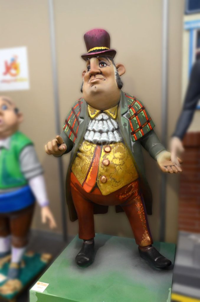 Año 2014, falla L’Alcota, Sagunto, sección séptima b, Artista: Desirée Triviño Meseguer.