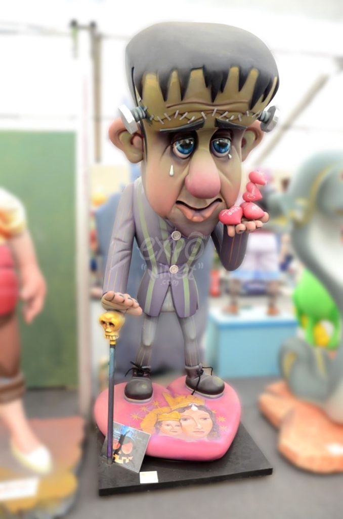 Año 2014, falla L’Alguer, Ingeniero Rafael Janini, sección cuarta a, Artista: Manuel Blanco Climent, Xavier Herrero Martínez.