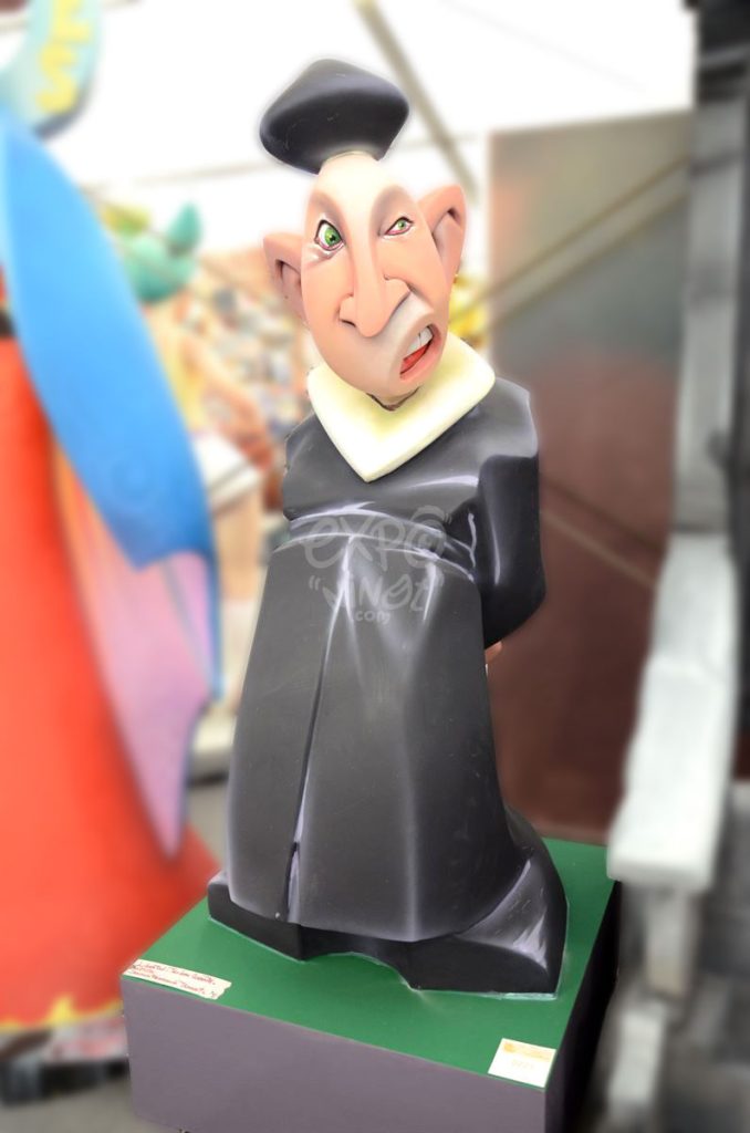Año 2014, falla Libertad, Teodoro Llorente, sección sexta a, Artista: Ignacio Ferrando Tamarit.