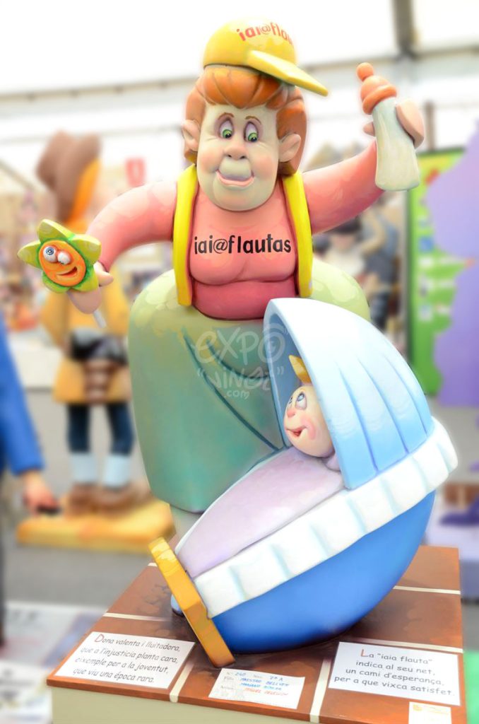 Año 2014, falla Maestro Bellver, Mariano Ribera, sección séptima a, Artista: Miguel Delegido Cabrito.