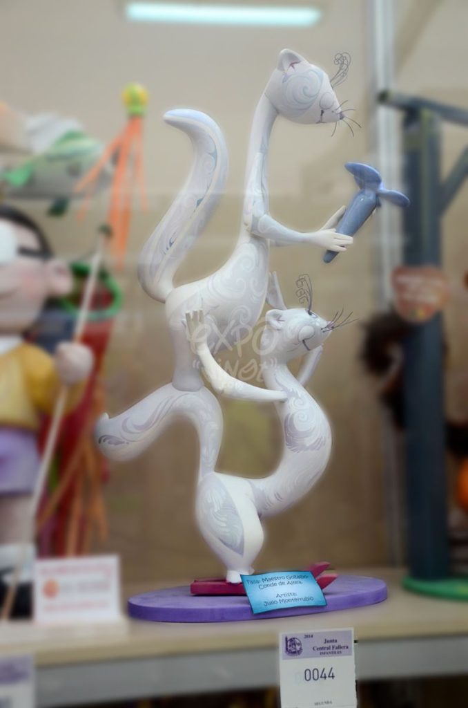 Año 2014, falla Maestro Gozalbo, Conde de Altea, sección segunda Infantil, Artista: Julio Monterrubio Fernández.