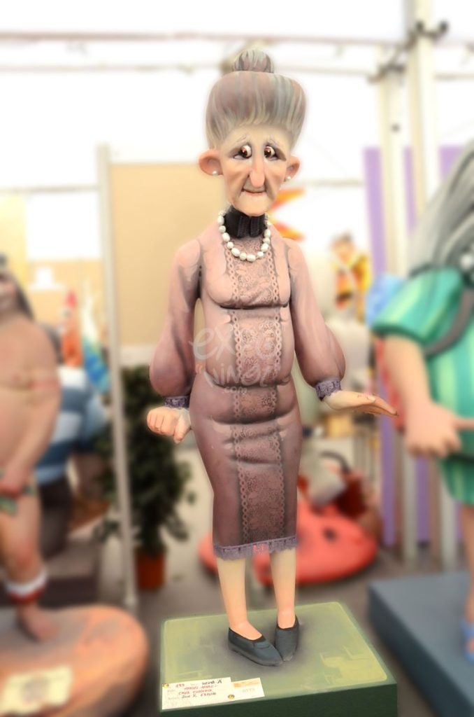 Año 2014, falla Manuel Arnau, Cruz Cubierta, sección sexta a, Artista: José Ramón Espuig Escrivá.