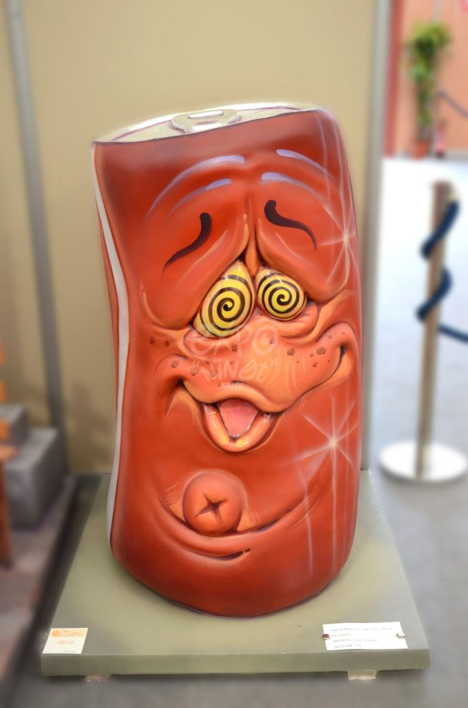 Año 2014, falla Marqués de Caro, Doctor Chiarri, sección séptima c, Artista: José Acebes Rodríguez.