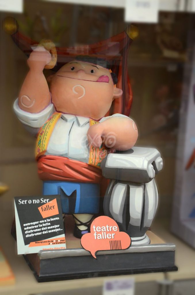 Año 2014, falla Marqués de Montortal, José Esteve, sección octava Infantil, Artista: Mario Pérez.