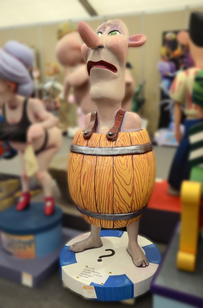 Año 2014, falla Matías Perelló, Luis Santángel, sección cuarta b, Artista: La Comisión.