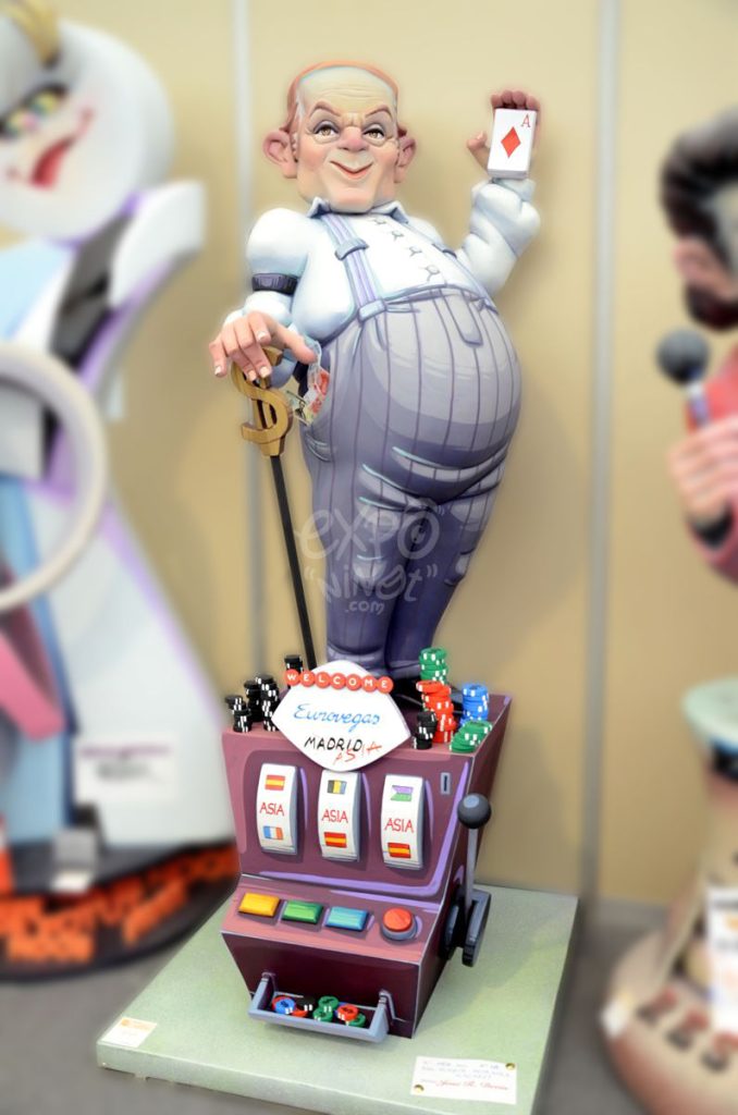 Año 2014, falla Mayor, Moraira, Nazaret, sección segunda b, Artista: José Ramón Devís Benet.