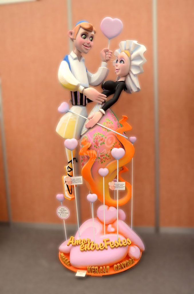 Año 2014, falla Mercado Central, sección especial, Artista: Xavier Herrero Martínez.
