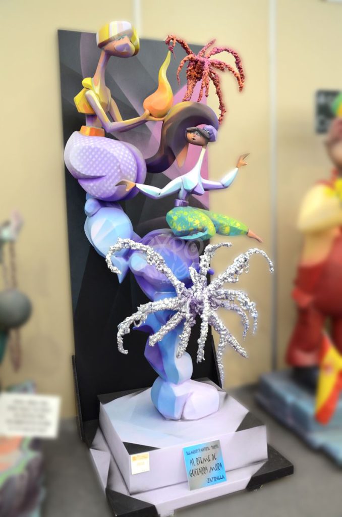 Año 2014, falla Montortal, Torrefiel, sección segunda a, Artista: Daniel Jiménez Zafrilla.