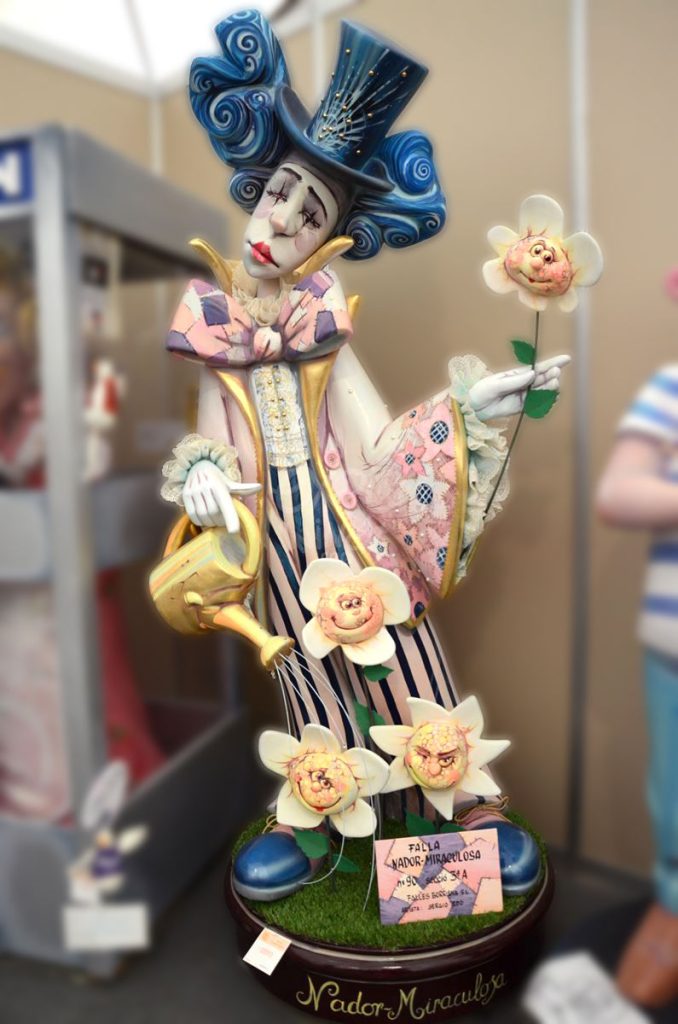 Año 2014, falla Nador, Milagrosa, sección tercera a, Artista: Sergio Edo Llopis.