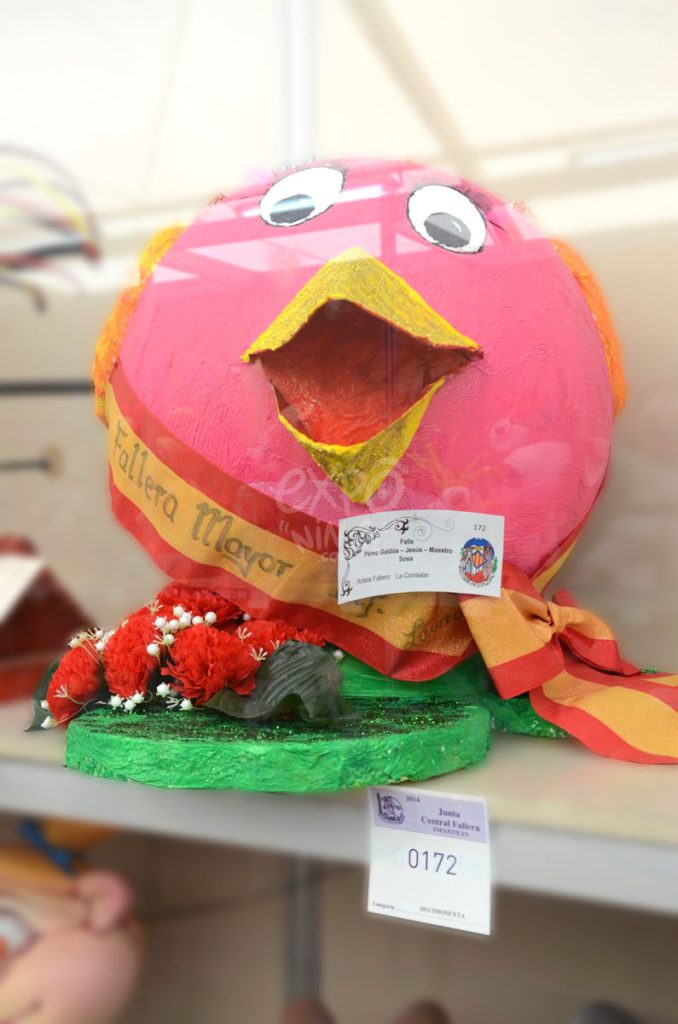 Año 2014, falla Pérez Galdós, Jesús, Maestro Sosa, sección decimosexta Infantil, Artista: La Comisión.