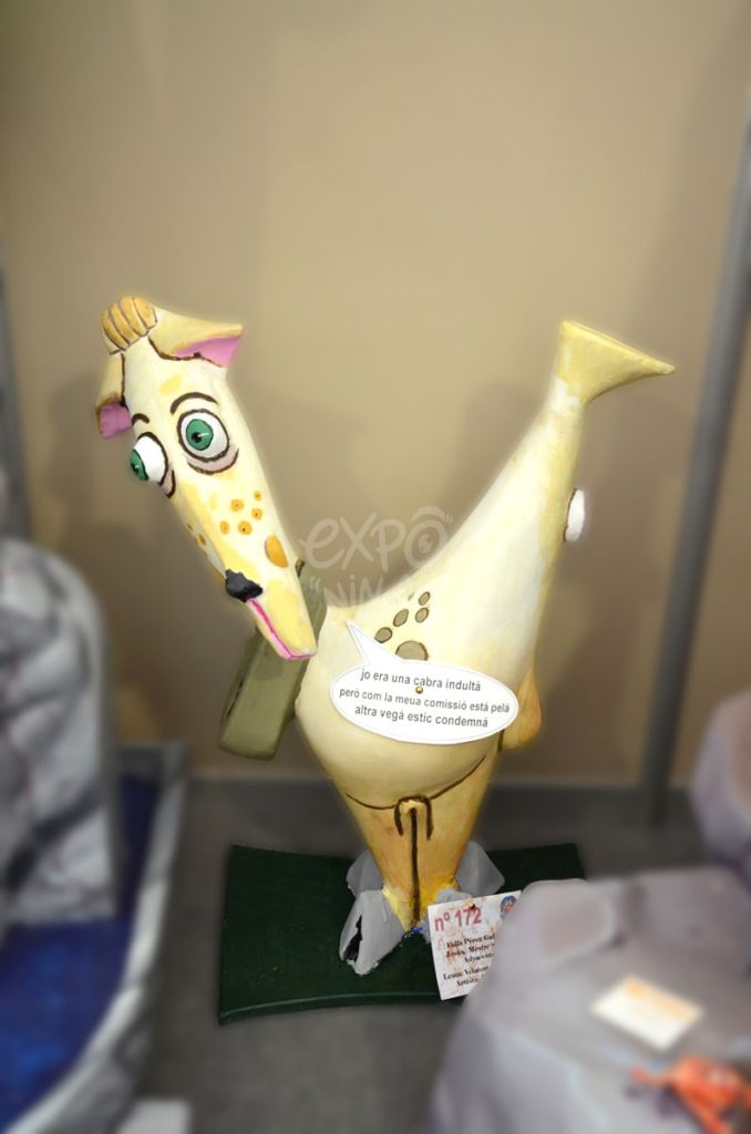 Año 2014, falla Pérez Galdós, Jesús, Maestro Sosa, sección séptima c, Artista: La Comisión.